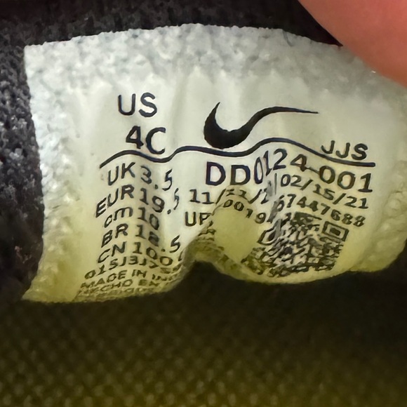 Nike air max 90 bees black yellow 4c - Picture 5 of 5